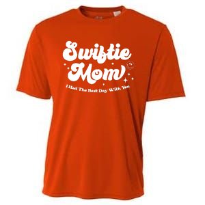 Retro Mom I Had The Best Day With You Funny Mothers Day Cooling Performance Crew T-Shirt