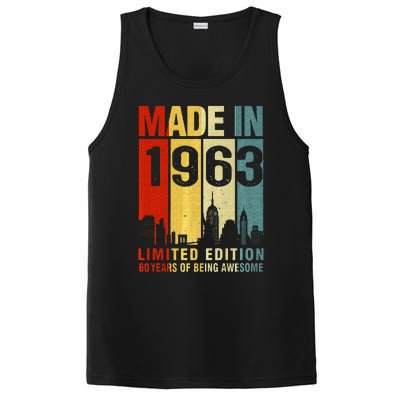 Retro Made In 1963 Limited Edition 60 Years Of Being Awesome PosiCharge Competitor Tank