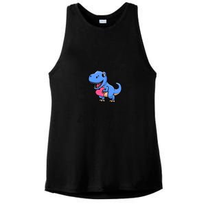 Rawr Means I Love You In Dinosaur Tgreat Giftrex Cute Valentines Day Gift Ladies PosiCharge Tri-Blend Wicking Tank