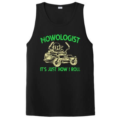 Retro Mowologist ItS Just How I Roll Lawn Mower Lawnmower PosiCharge Competitor Tank