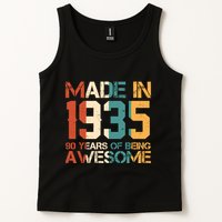 Retro Made In 1935 90 Years Of Being Awesome Birthday Tank Top