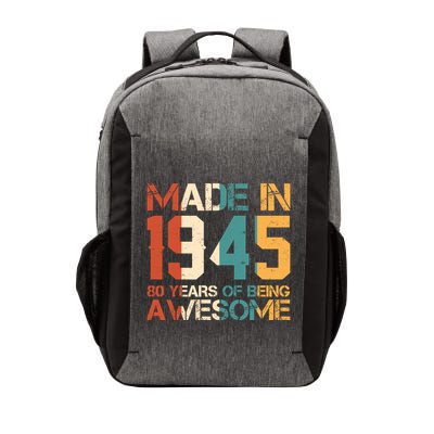 Retro Made In 1945 80 Years Of Being Awesome Birthday Vector Backpack