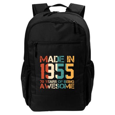 Retro Made In 1955 70 Years Of Being Awesome Birthday Backpack