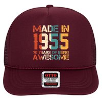 Retro Made In 1955 70 Years Of Being Awesome Birthday Hat