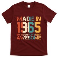 Retro Made In 1965 60 Years Of Being Awesome Birthday T-Shirt