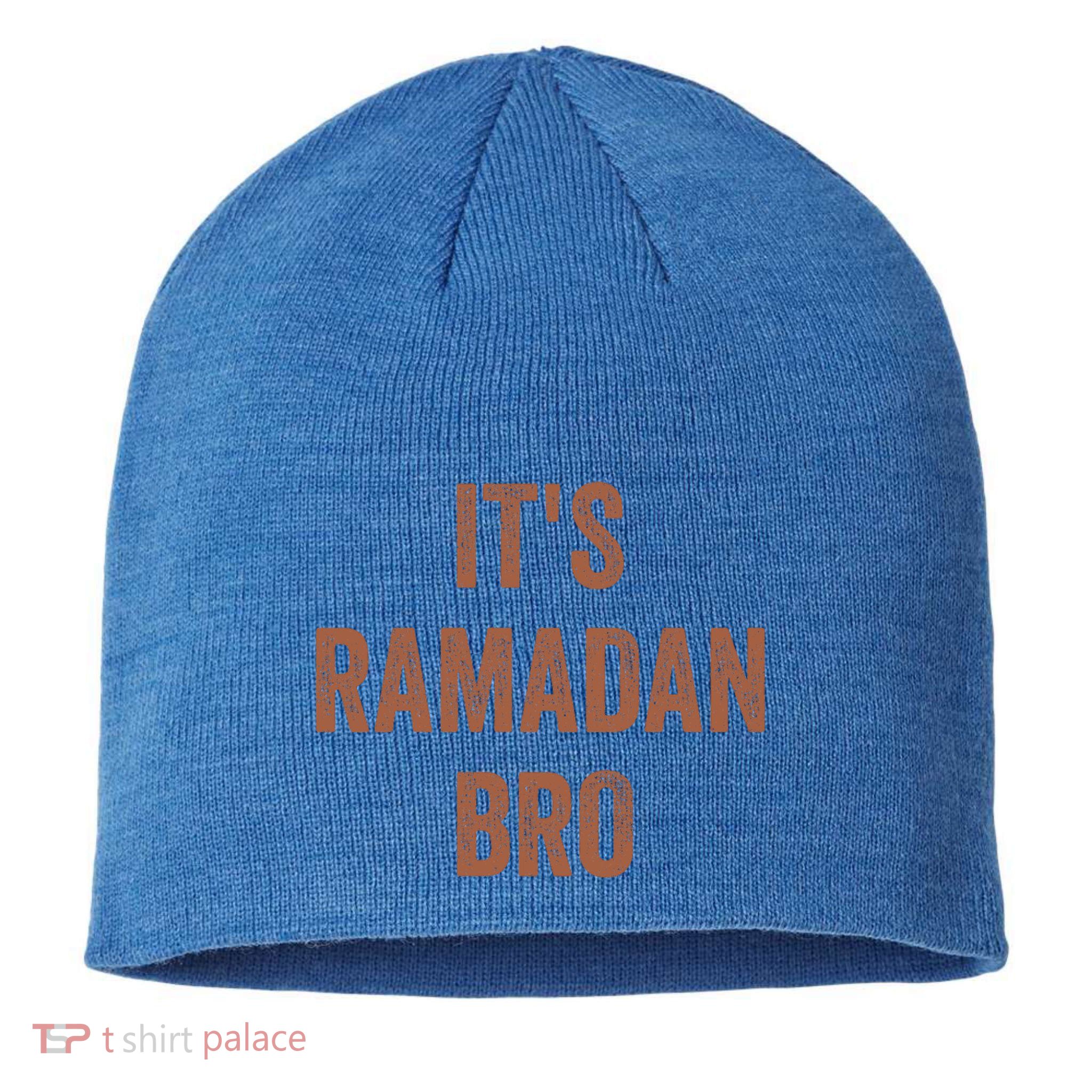 Ramadan Mubarak Its Ramadan Bro Gift Ramadan Kareem Sustainable Beanie