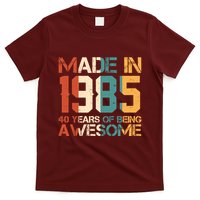 Retro Made In 1985 40 Years Of Being Awesome Birthday T-Shirt