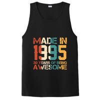 Retro Made In 1995 30 Years Of Being Awesome Birthday PosiCharge Competitor Tank