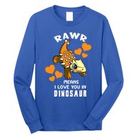 Rawr Means I Love You In Dinosaur Baby Ankylosaurus Design Sweatshirt Long Sleeve Shirt