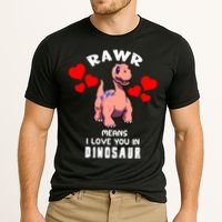 Rawr Means I Love You In Dinosaur Brontosaurus Design Gift Cooling Performance Crew T-Shirt