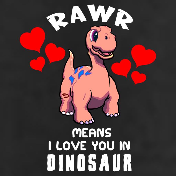 Rawr Means I Love You In Dinosaur Brontosaurus Design Gift 15oz Campfire Ceramic Mug