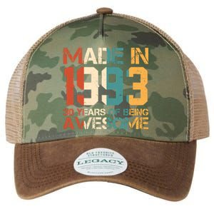 Retro Made In 1983 40 Years Of Being Awesome Birthday Legacy Tie Dye Trucker Hat