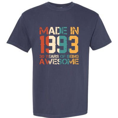 Retro Made In 1983 40 Years Of Being Awesome Birthday Garment-Dyed Heavyweight T-Shirt