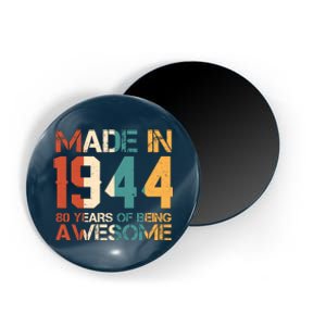 Retro Made In 1944 80 Years Of Being Awesome Birthday Magnet