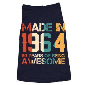 Retro Made In 1964 60 Years Of Being Awesome Birthday Doggie Tank