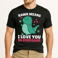 Rawr Means I Love You In Dinosaur Gift Cooling Performance Crew T-Shirt