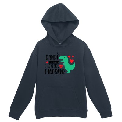 Rawr Means I Love You In Dinosaur Valentine’s Day Gift Urban Pullover Hoodie