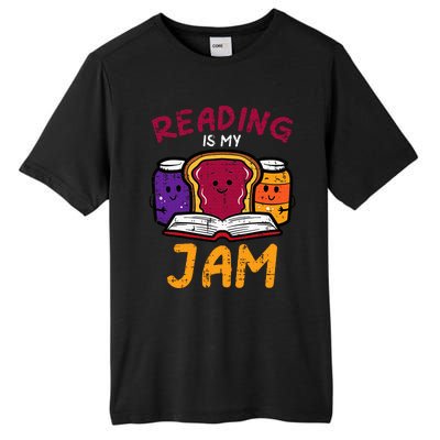 Reading My Jam Read Reading Book Librarian Tall Fusion ChromaSoft Performance T-Shirt