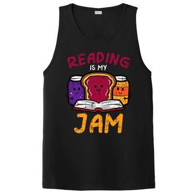 Reading My Jam Read Reading Book Librarian PosiCharge Competitor Tank