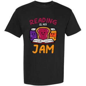 Reading My Jam Read Reading Book Librarian Garment-Dyed Heavyweight T-Shirt