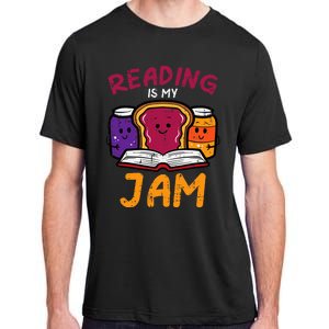 Reading My Jam Read Reading Book Librarian Adult ChromaSoft Performance T-Shirt