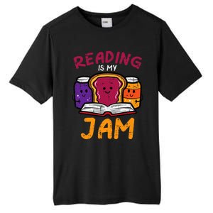 Reading My Jam Read Reading Book Librarian Tall Fusion ChromaSoft Performance T-Shirt