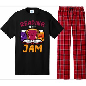 Reading My Jam Read Reading Book Librarian Pajama Set