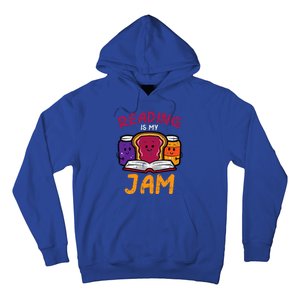 Reading My Jam Read Reading Book Librarian Hoodie