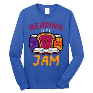 Reading My Jam Read Reading Book Librarian Long Sleeve Shirt