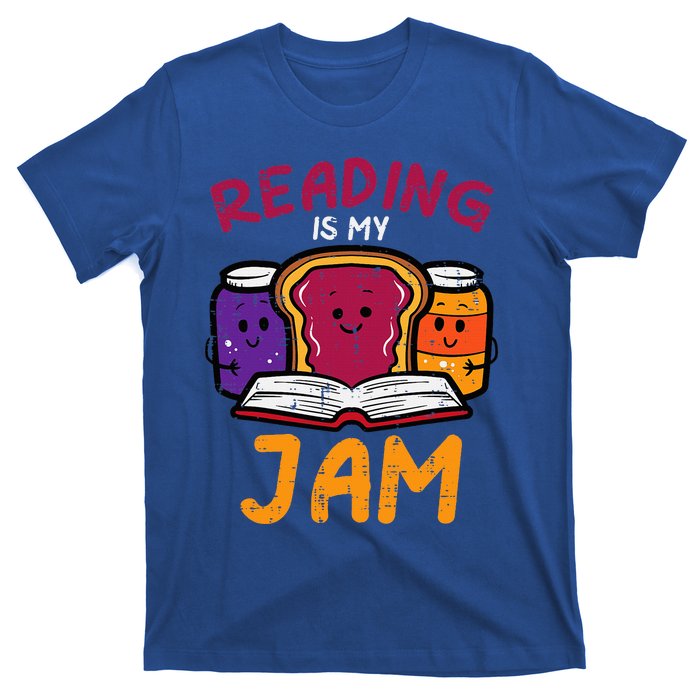 Reading My Jam Read Reading Book Librarian T-Shirt