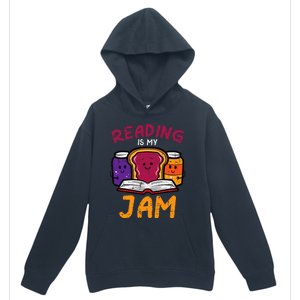 Reading My Jam Read Reading Book Librarian Urban Pullover Hoodie