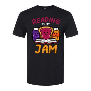 Reading My Jam Read Reading Book Librarian Softstyle CVC T-Shirt