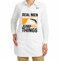 Real Men Jump From Things Tombstoning Cliff Diver Jumping Apron