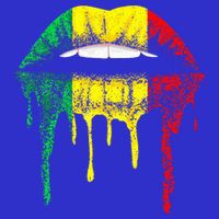 Reggae Music Jamaica Kissing Lips Flag Rastafari Rasta 16 in Basic Backpack