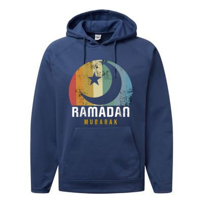 Ramadan Mubarak Kareem Muslims Holy Fasting Month Cool Gift Performance Fleece Hoodie