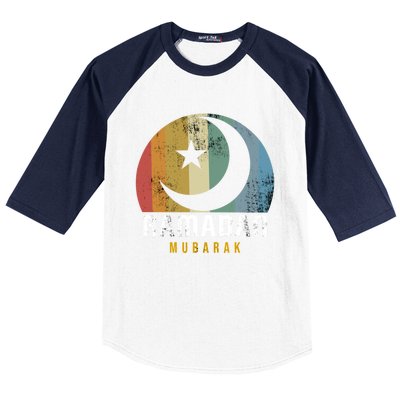 Ramadan Mubarak Kareem Muslims Holy Fasting Month Cool Gift Baseball Sleeve Shirt