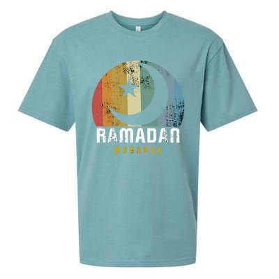 Ramadan Mubarak Kareem Muslims Holy Fasting Month Cool Gift Sueded Cloud Jersey T-Shirt