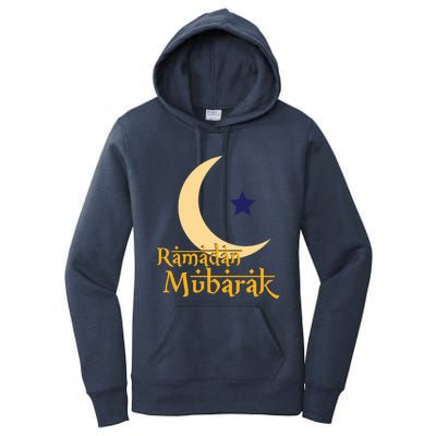 Ramadan Mubarak Kareem Eid Mubarak Islam Cute Gift Women's Pullover Hoodie