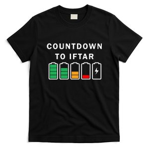 Ramadan Mubarak Kareem, Count Down To Iftar Funny Gift T-Shirt