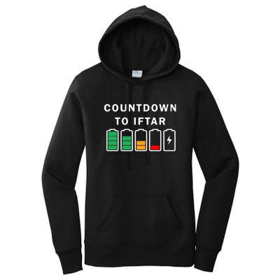 Ramadan Mubarak Kareem, Count Down To Iftar Funny Gift Women's Pullover Hoodie