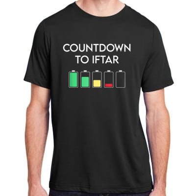 Ramadan Mubarak Kareem, Count Down To Iftar Funny Say Adult ChromaSoft Performance T-Shirt