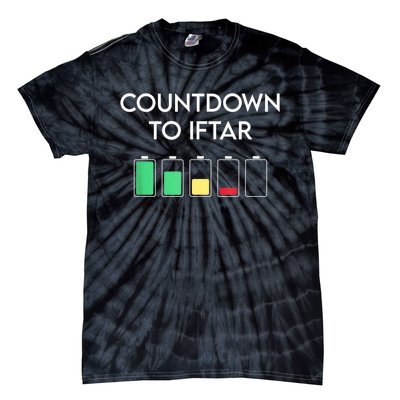 Ramadan Mubarak Kareem, Count Down To Iftar Funny Say Tie-Dye T-Shirt