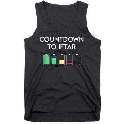 Ramadan Mubarak Kareem, Count Down To Iftar Funny Say Tank Top