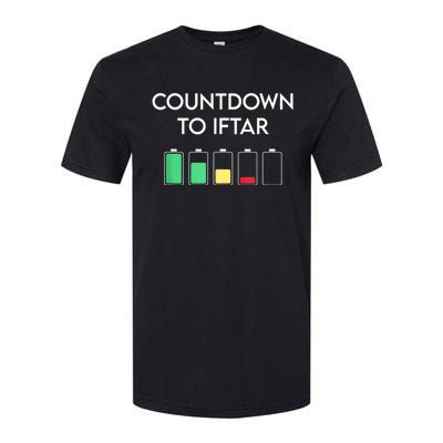 Ramadan Mubarak Kareem, Count Down To Iftar Funny Say Softstyle CVC T-Shirt