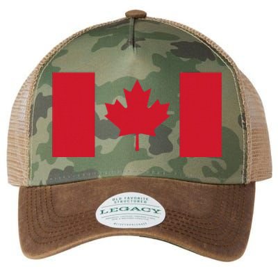 Red Maple Leaf Canada Day Legacy Tie Dye Trucker Hat