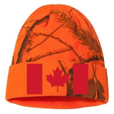 Red Maple Leaf Canada Day Kati Licensed 12" Camo Beanie