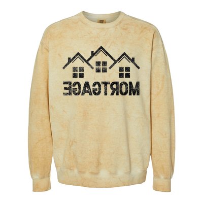 Reverse Mortgage Loan Colorblast Crewneck Sweatshirt