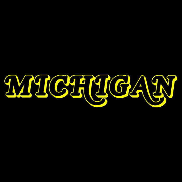 Retro Michigan Logo City Backpack