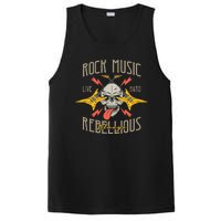 Rock Music Live Hard Always PosiCharge Competitor Tank