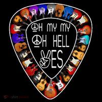 Retro Music Lover's Yes Hells My Petty Guitar Cooling Performance Long Sleeve Crew